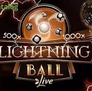 Lightning Ball logo – Live Shows by Evolution at 22Bet